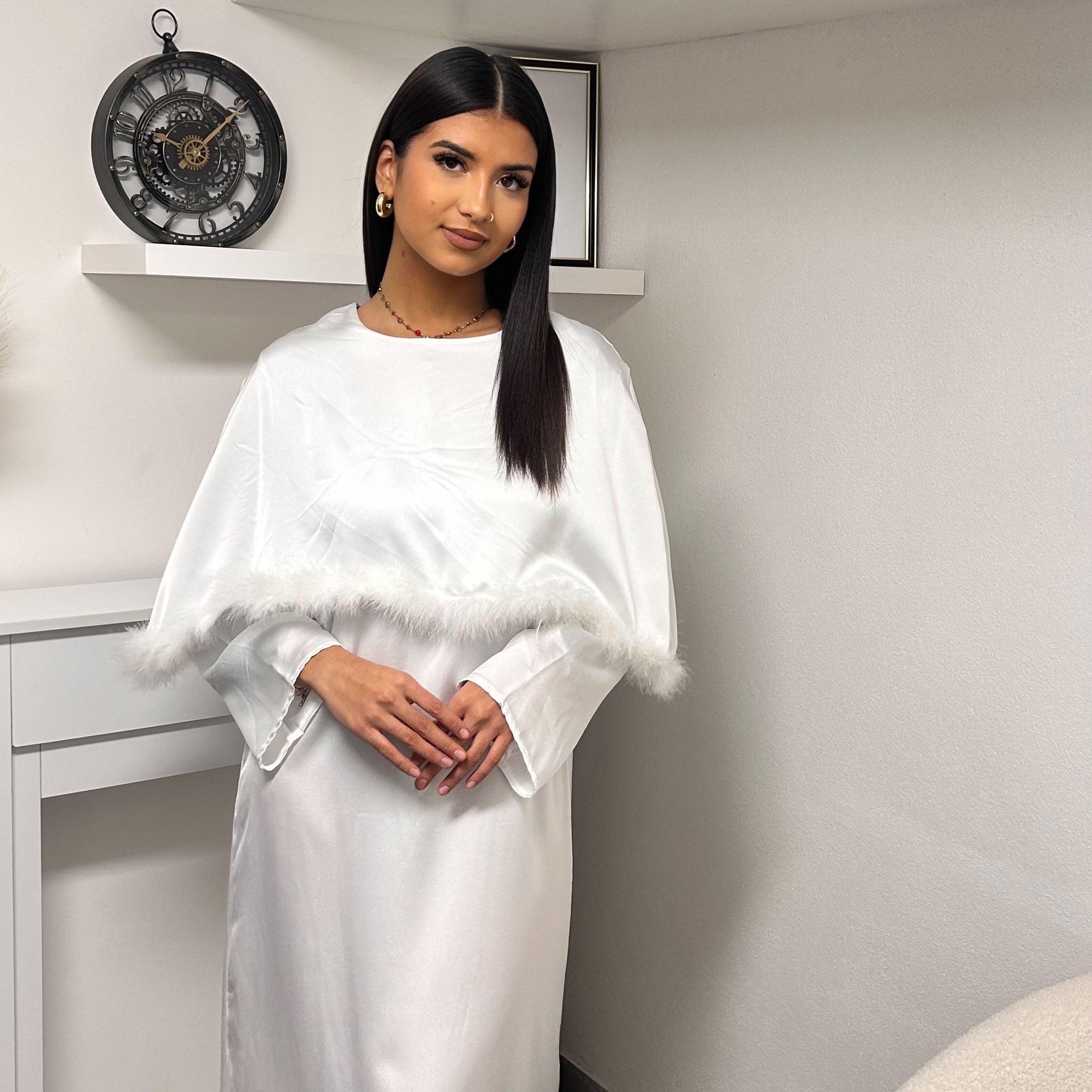 Robe plume